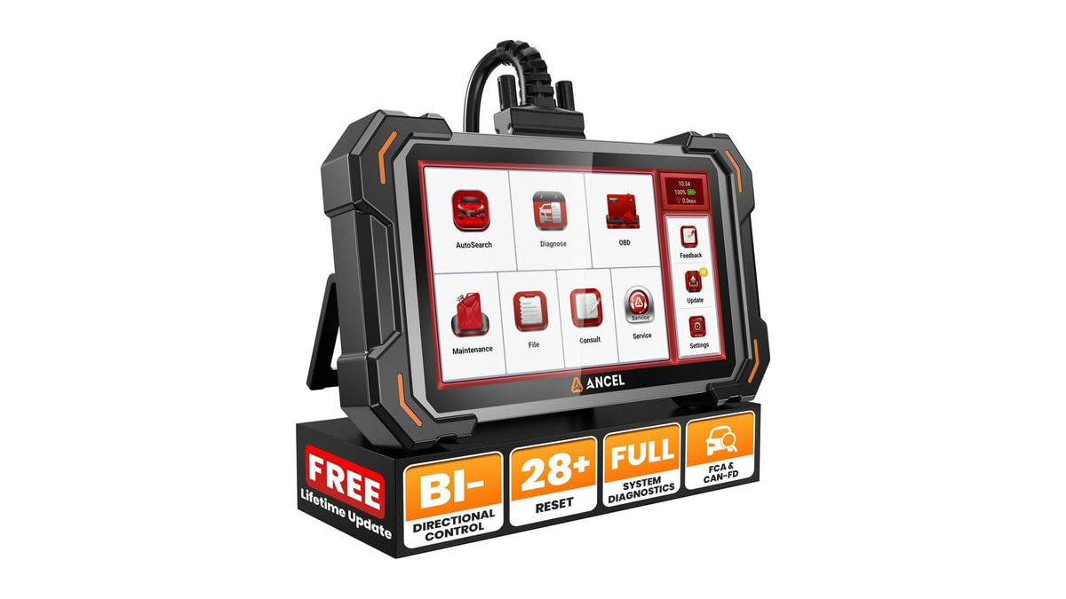 ANCEL DS500 Elite OBD2 Scanner, Full System Bidirectional Scan Tool