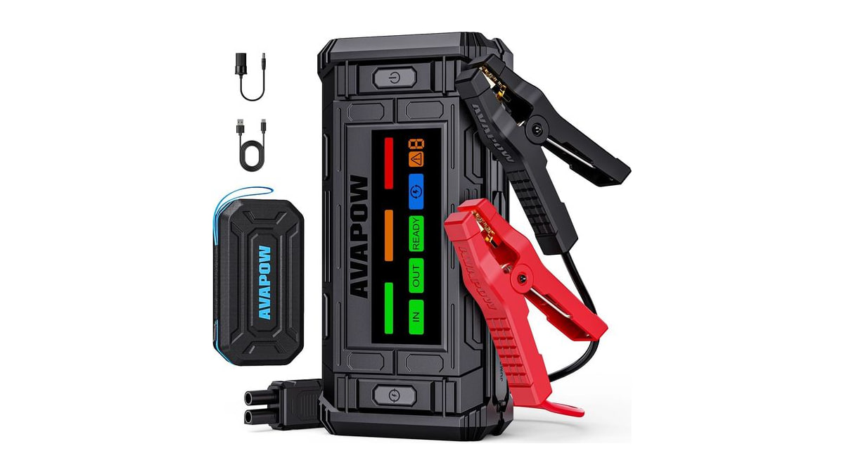 AVAPOW TJ18 Car Jump Starter - 5000A 12V Battery Jumper Starter Portable