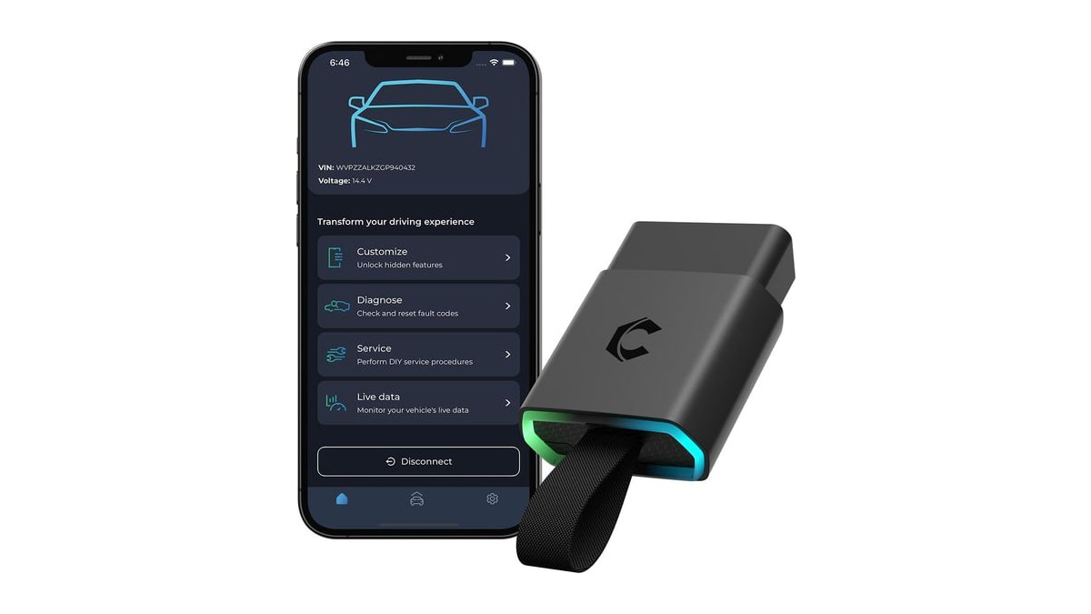 Carista EVO - Bluetooth OBD2 Scanner - Car Diagnostic Tool & Code Reader with Access to Diagnostics, Customizations, Service Tools & Live Data (Subscr