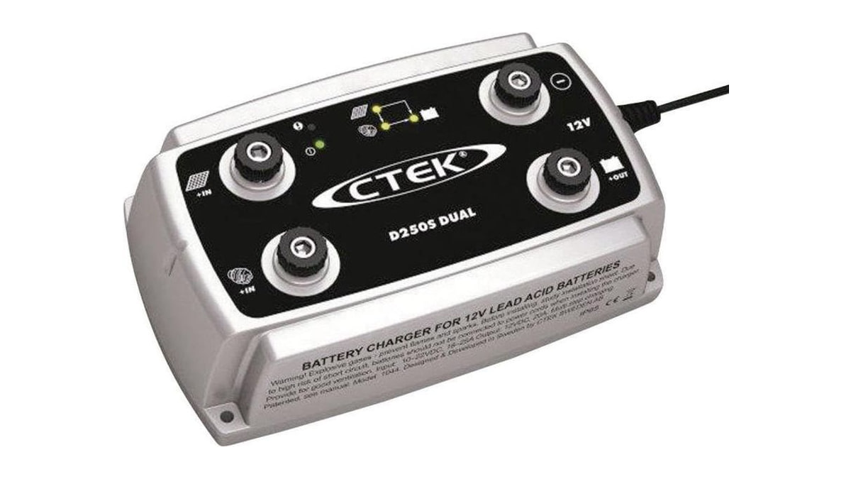 CTEK 40-186 D250SA 5-Step, Automatic DUAL 12 V 20 A Battery Charger