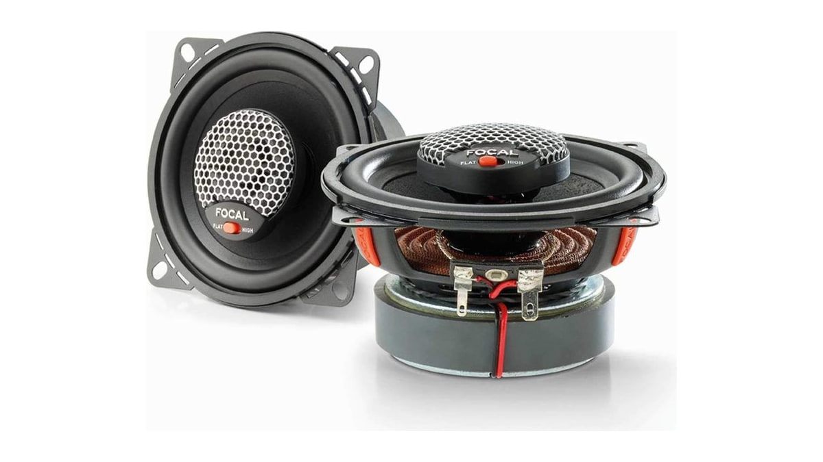 Focal ICU 100 4 Inch Coaxial Kit, RMS: 500W - MAX: 100W