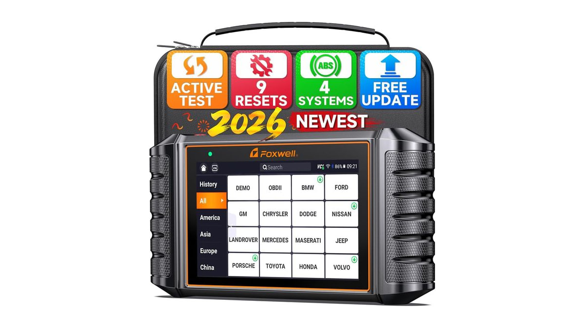 FOXWELL NT716 Bidirectional OBD2 Scanner 4-System Code Reader for Mechanics