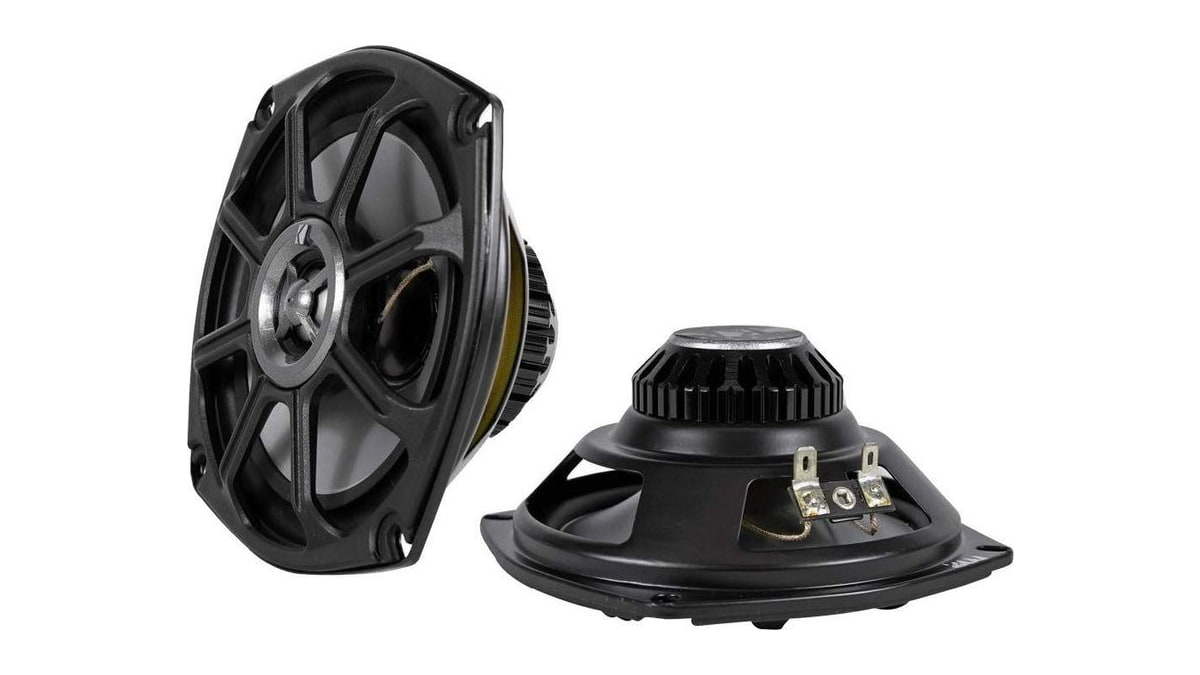 KICKER 10PS52504 5.25 Inch 2-Way PowerSports Series Coaxial Speakers (Pair)