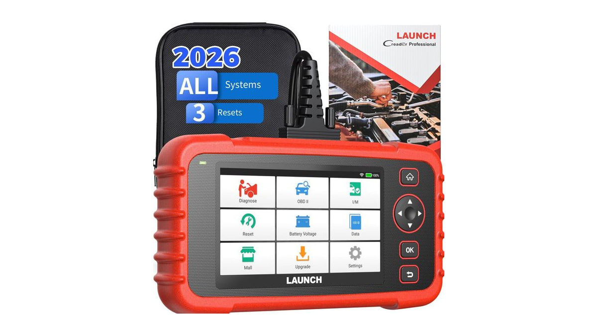 Launch CRP123X Plus V2.0 OBD2 Scanner, Lifetime F.ree Update Car Scanner