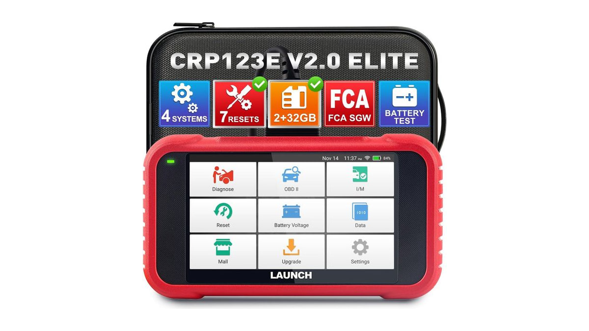 2026 Upgraded LAUNCH OBD2 Scanner CRP123E V2.0 Elite, Lifetime Updates
