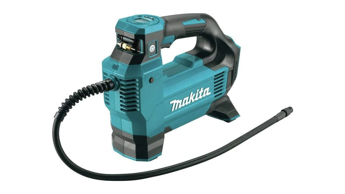 Makita DMP181ZX 18V LXT Lithium-Ion Cordless High-Pressure Inflator, Tool Only, Teal