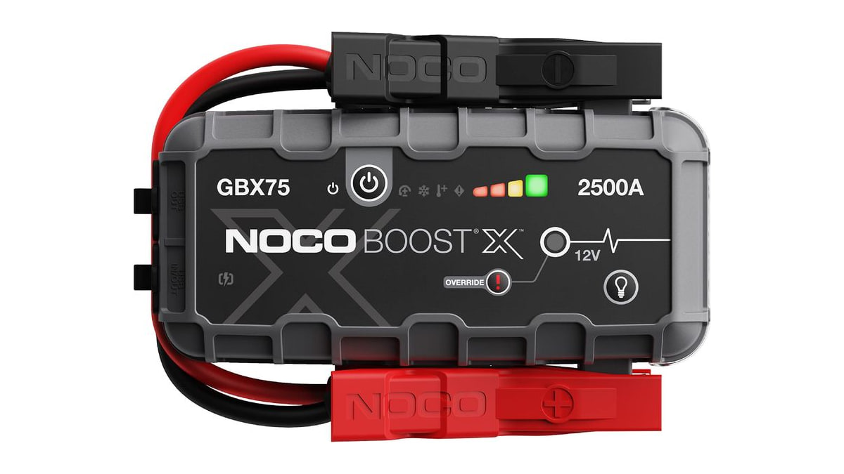 NOCO Boost GBX75 2500A UltraSafe Jump Starter, 12V Lithium Battery Booster