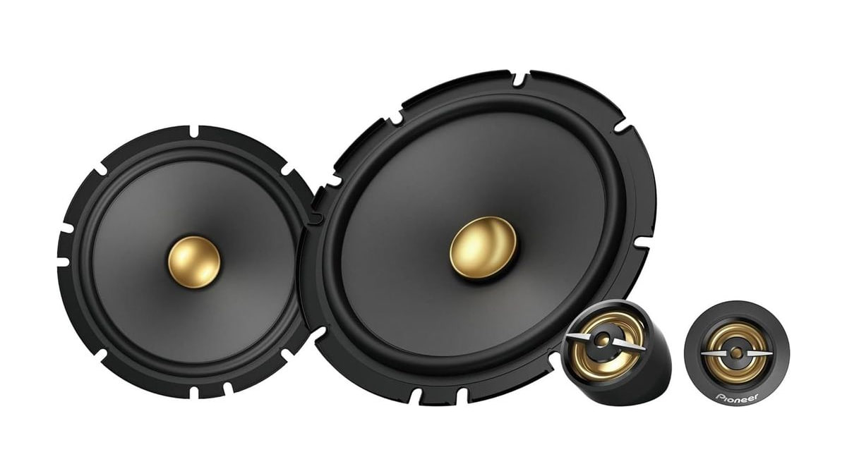 PIONEER A-Series Plus TS-A1601C 6.5" 2-Way Component Car Speakers 350W Max