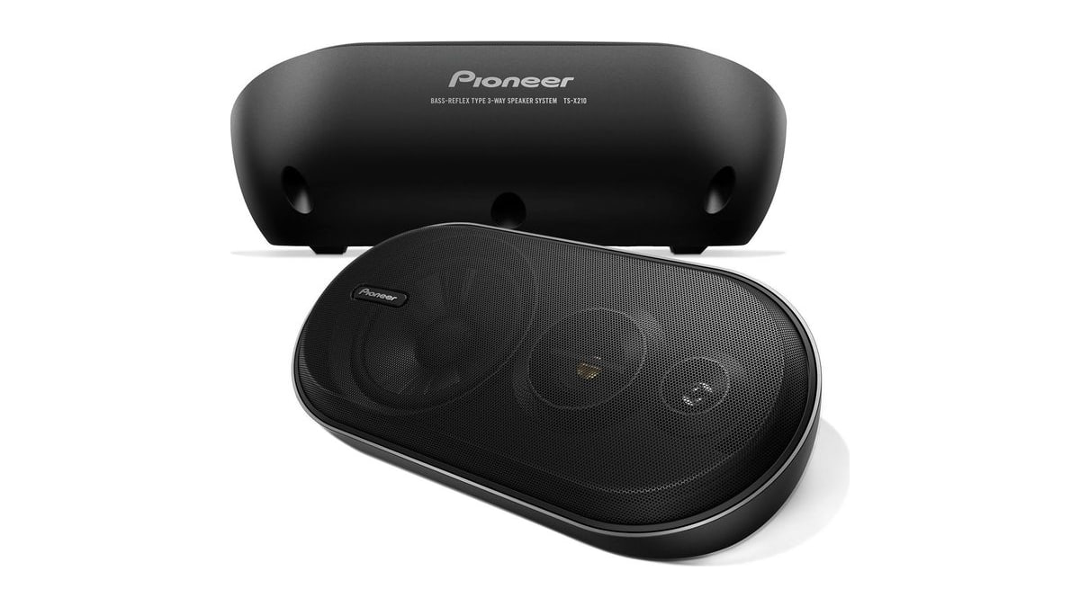 Pioneer TS-X210 5.25" 3-Way Surface Mount Enclosed Car Speakers 100W Max
