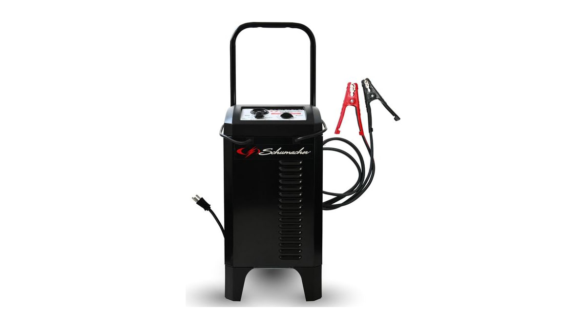 Schumacher Electric Wheeled 10A Car Battery Charger & Maintainer - SC1446