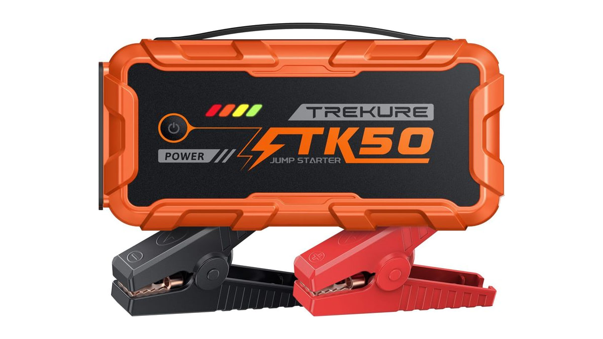 TREKURE Portable Car Jump Starter 8000A 26800mAh, Car Battery Jump Starter for All Gas and 12L Diesel Engines, Battery Jumper, Portable Jump Box Car B