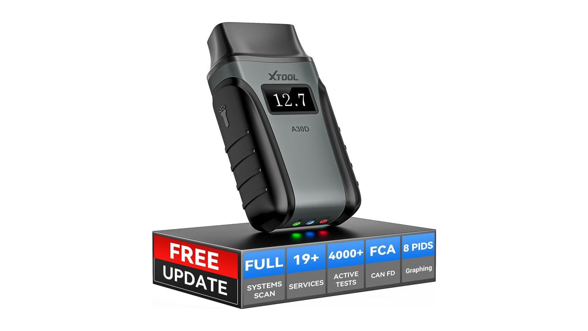 XTOOL A30D Bidirectional OBD2 Scanner Diagnostic Tool All System & 19 Reset