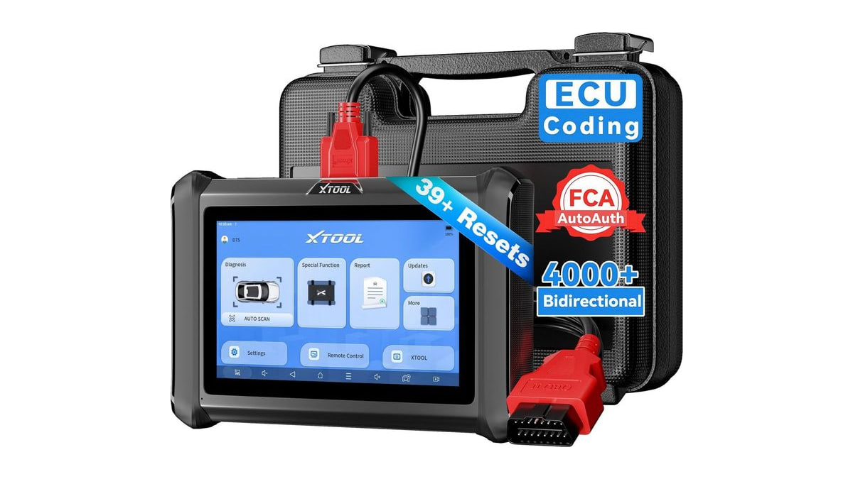 XTOOL D7S Bidirectional Diagnostic Scan Tool, ECU Coding PMI OBD2 Scanner